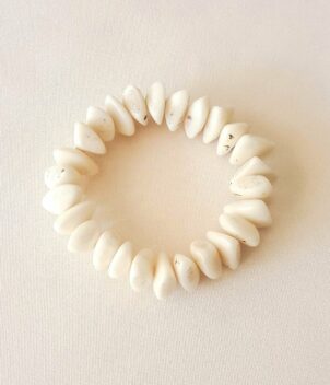 Bracelet ivoire blanc