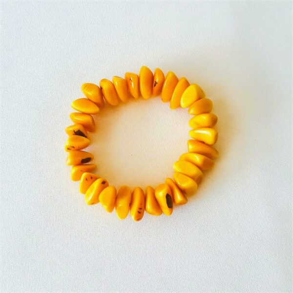 Bracelet ivoire jaune