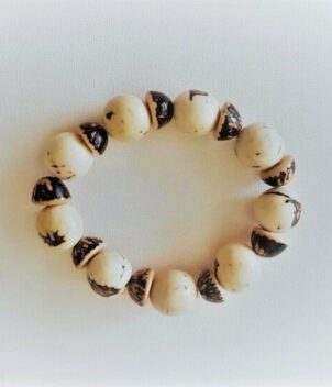 Bracelet naturel blanc