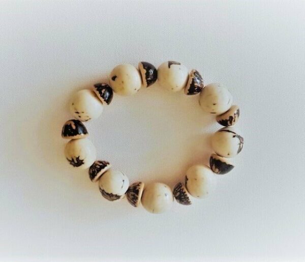 Bracelet naturel blanc