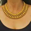 Collier tribal jaune