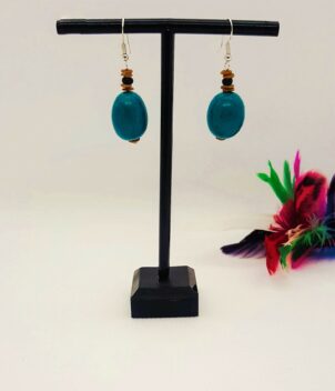 B.O en graine turquoise
