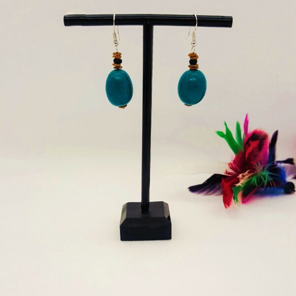B.O en graine turquoise
