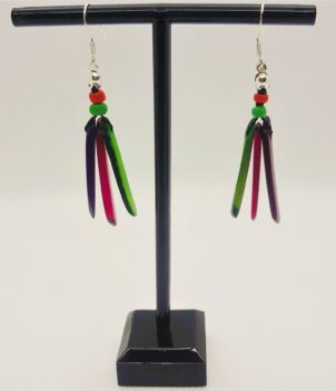 Boucles jarina vert