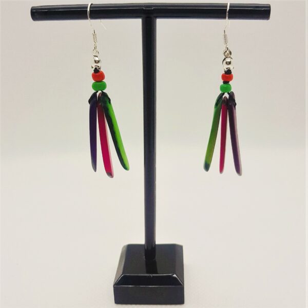 Boucles jarina vert