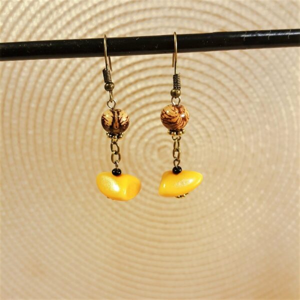 Boucles en graine d'açai