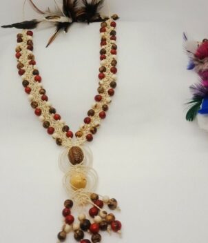 Collier rouge