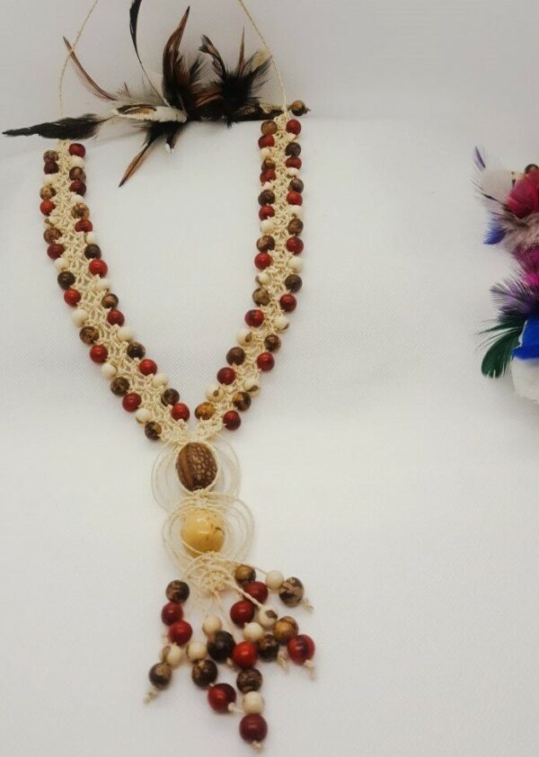 Collier rouge
