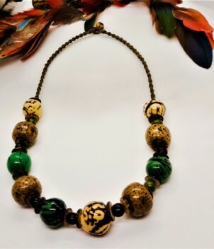 Collier vert