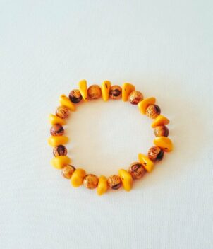 Bracelet jaune naturel