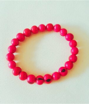 Bracelet rose fushia