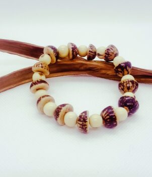 Bracelet blanc naturel