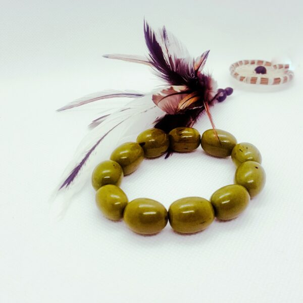 Bracelet couleur olive