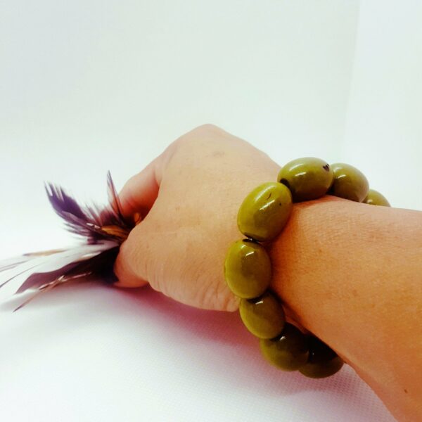 Bracelet couleur olive – Image 3