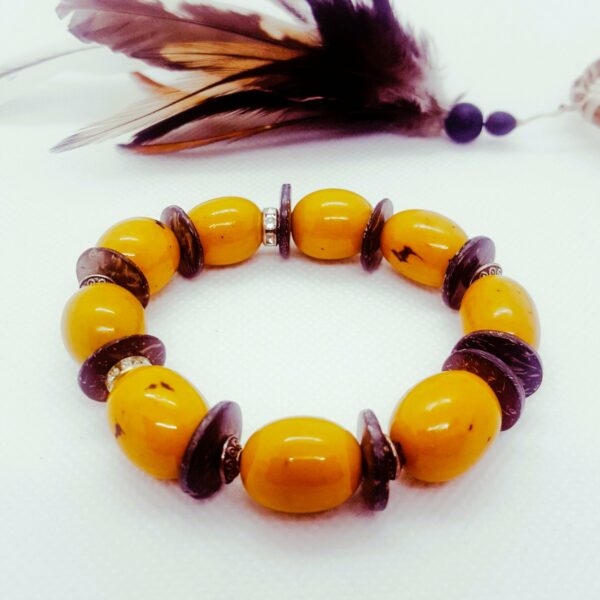 Bracelet jaune – Image 2