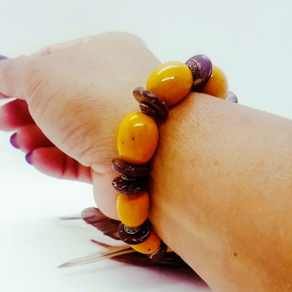 Bracelet jaune – Image 3