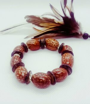 Bracelet couleur naturel