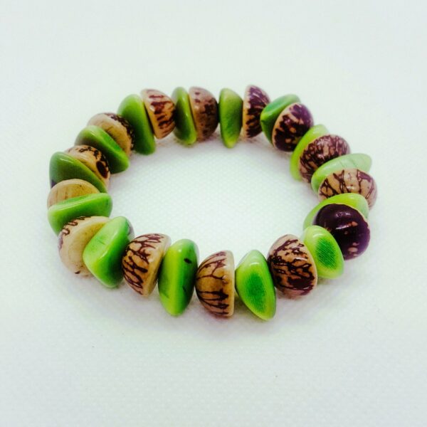 Bracelet vert naturel – Image 2